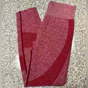 PINK Victoria’s Secret Seamless Leggings Maroon Size Medium